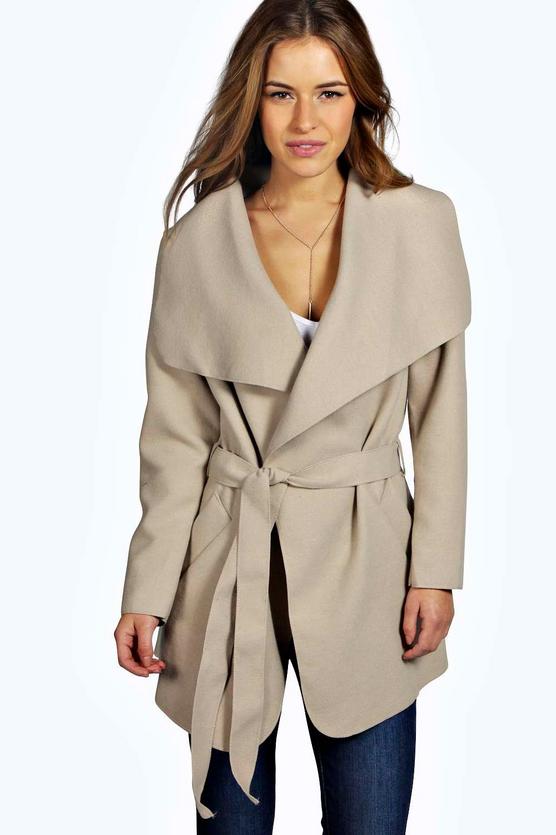 Petite Charlotte Waterfall Coat